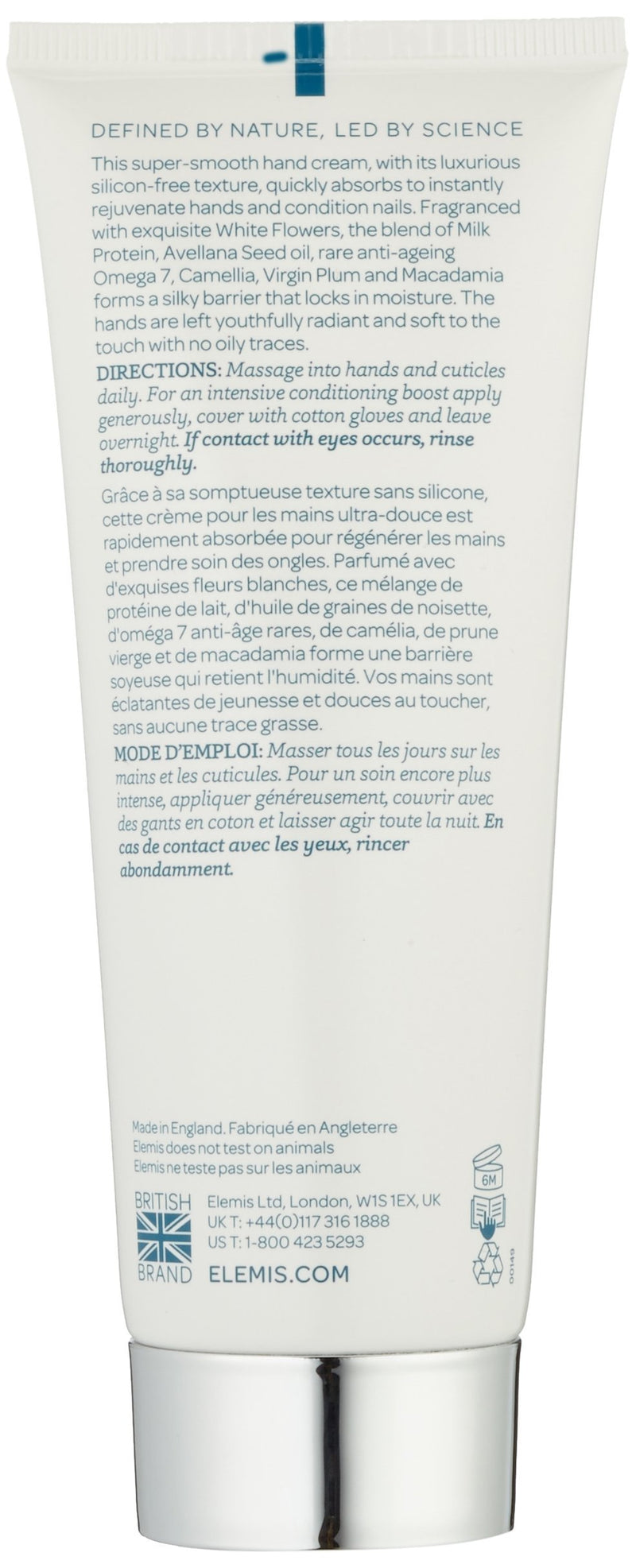 Elemis Pro-Radiance Hand And Nail Cream, Anti-Ageing Hand and Nail Cream, 100 ml - NewNest Australia