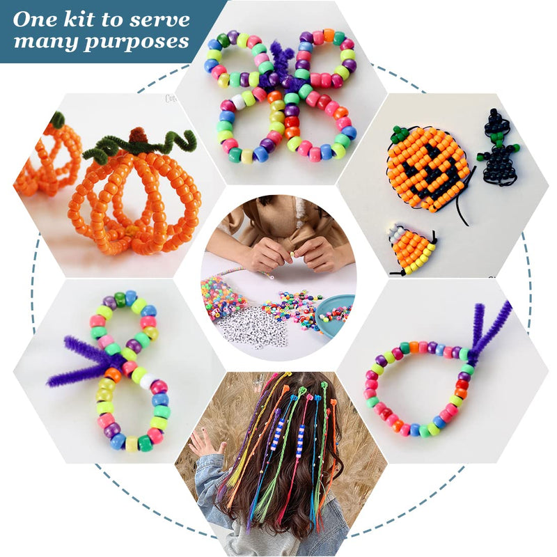Eppingwin Beads and Bead assortments (1000 Candy Pony Beads) 1000 Candy pony beads - NewNest Australia