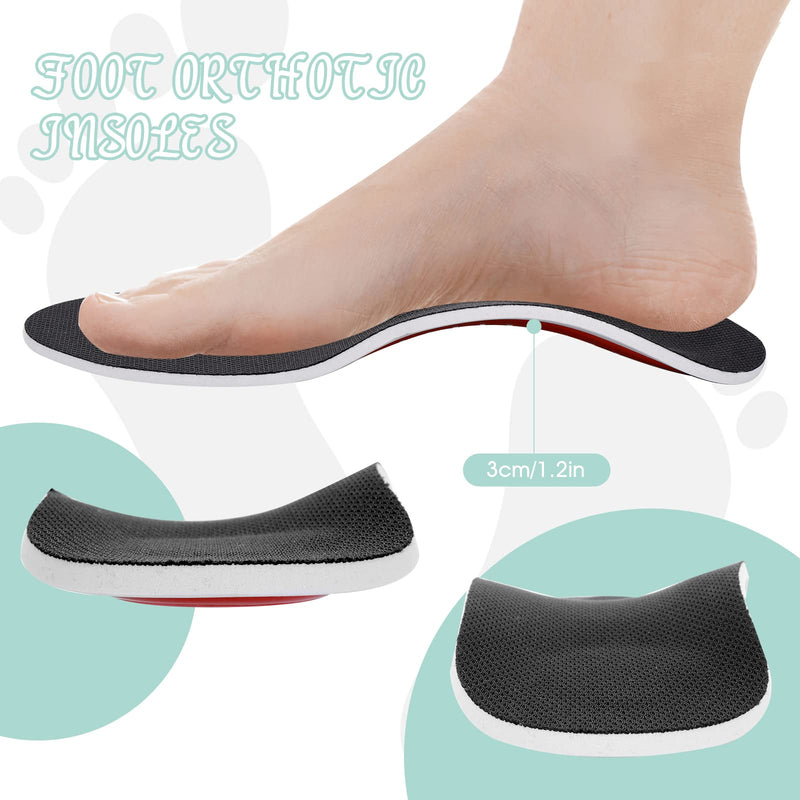 Wllhyf Arch Support Orthopedic Shoe Insoles, Shock-Absorbing Insoles, Comfortable Replacement Insoles For Men, Women, Flat Feet, Plantar Fasciitis, Relieve Foot Pain (Men Eu 40.5-46) - NewNest Australia