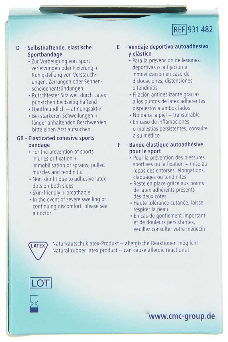 Cosmoplast 931482 - Sports bandage blue 8cmx4m - NewNest Australia