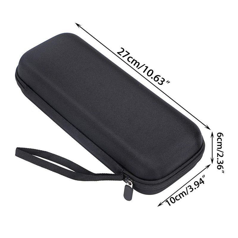 BTSKY 20 Bottles EVA Essential Oil Case, Can Hold 10ml, 10ml Rollers, 5ml - Durable Waterproof Hard Shell Essential Oils Carrying Bag Nail Polish Storage Organizer, Black(Essential Oil not Included) - NewNest Australia
