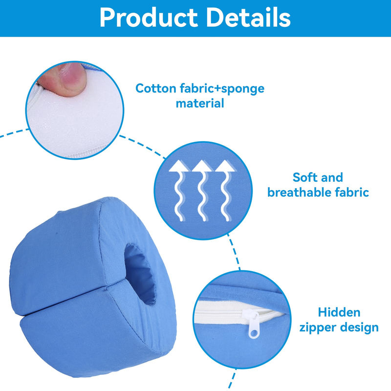 Agatige Leg Foot Lifting Cushion, Foam Anti-Decubitus Ankle Cushion Hand Support Leg Support Cushion for Prevention of Bed Pain, Foot Ulcers, Sleep Surgery Recovery - NewNest Australia