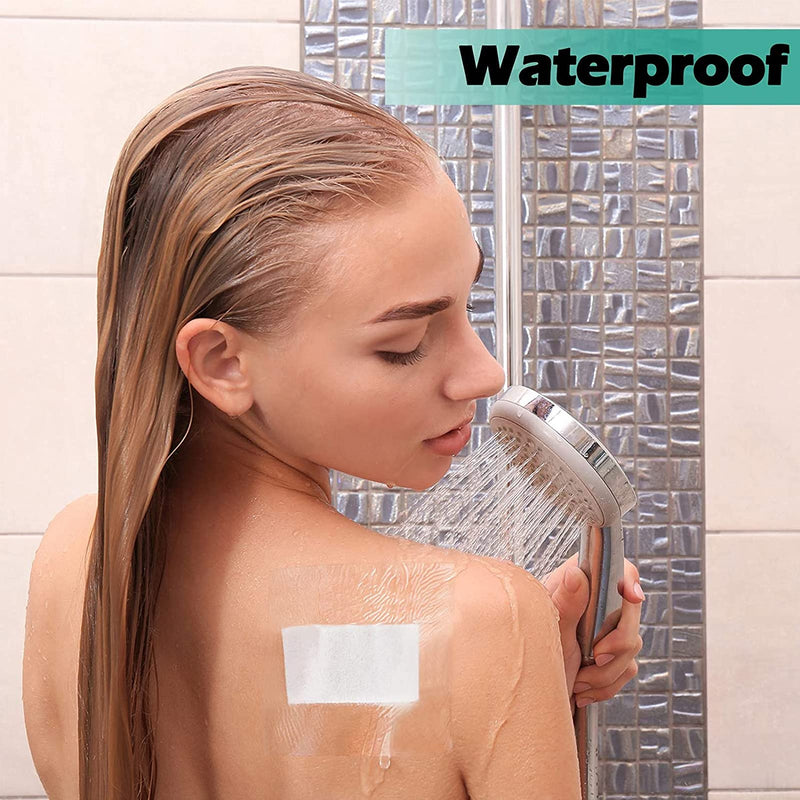 Waterproof Transparent Bandage, 10 Cm X 10 M Shower Plaster, Waterproof, Large, Fixer Plaster, Stretch, Waterproof Plaster Roll, Medical Tape For Sports, Showers, Anti-Allergic - NewNest Australia