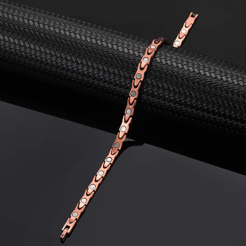 Copper Bracelet Anklet for Women 10.0 inches Adjustable Ankle Bracelet - NewNest Australia