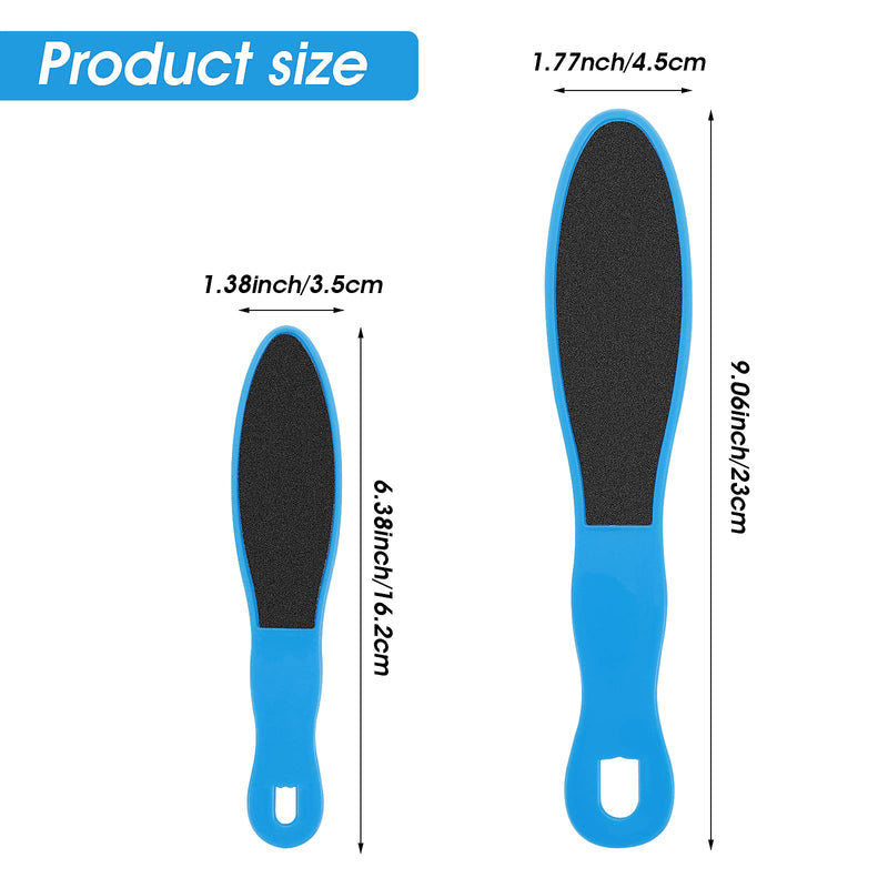 Wllhyf 4 Pieces Double-Sided Pedicure Foot File Foot Scraper Exfoliating Remover Dead Skin Calluses Foot Scrubber Reusable Foot Care Pedicure Tool For Wet, Dry, Cracked Feet - NewNest Australia