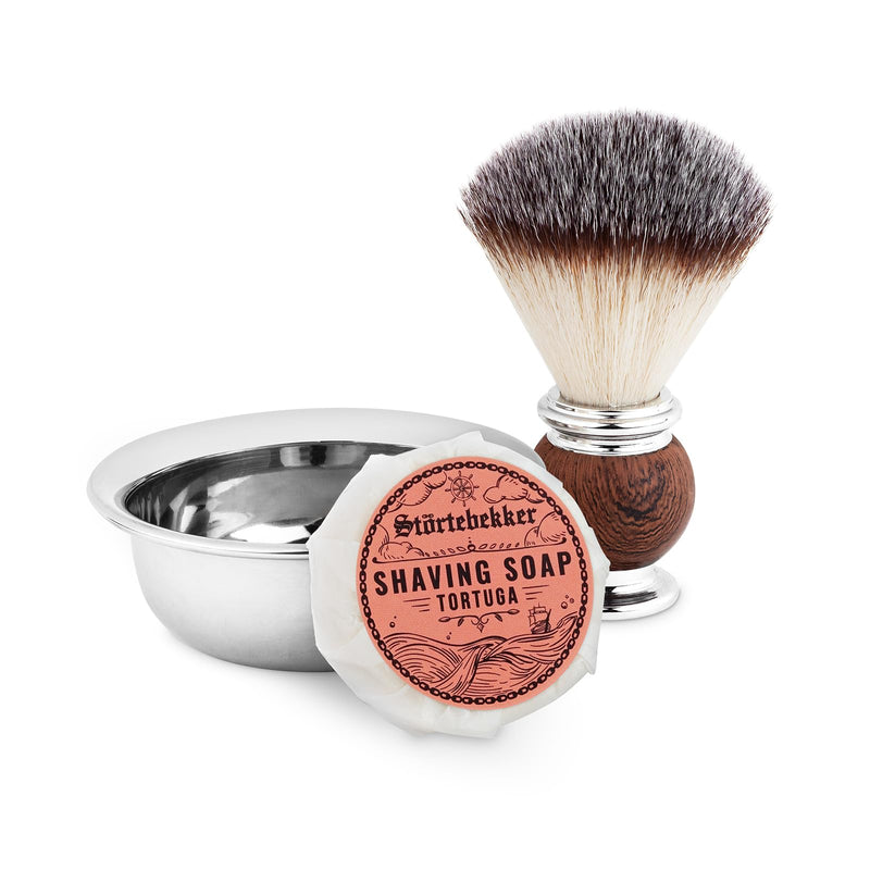 Störtebekker® Premium Shaving Soap Tortuga 70g - Handmade soap for rich shaving foam - Perfect for shaving with safety razors and straight razors - Vegan women and men 70 g (pack of 1) - NewNest Australia