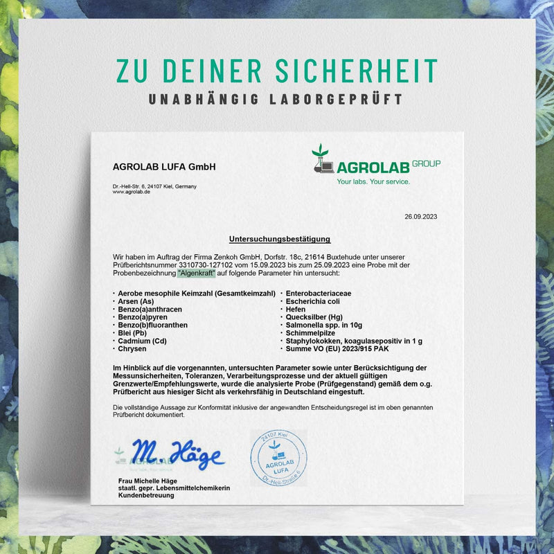 Naturtreu Algae Power - Omega 3 Vegan From Algae Oil - 1000Mg Omega 3 Algae Oil From Sustainable Cultures - Microalgae Oil With High Doses Of Dha & Epa In The Optimal Ratio - Laboratory Tested - NewNest Australia
