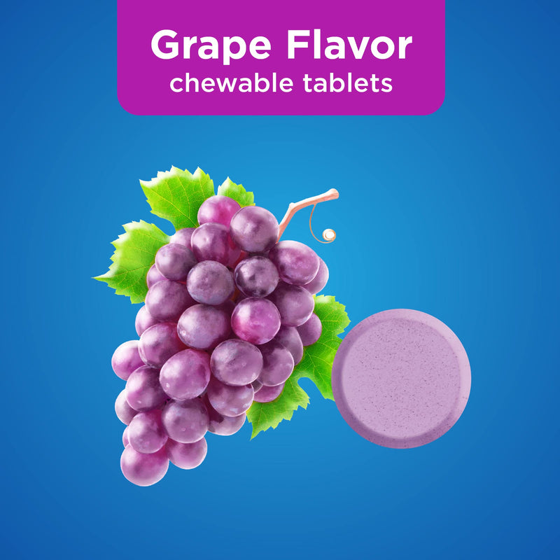 Amazon Basic Care Children's Allergy Relief, Loratadine Chewable Tablets, 5 mg, Grape Flavored, 20 Count 20 Count (Pack of 1) - NewNest Australia
