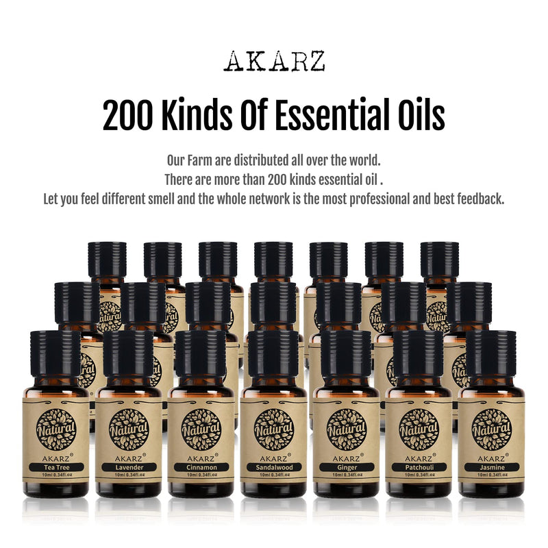 Akarz Natural Organic Pure Premium Therapeutic Essential Vanilla Essential Oil For Skin, Body, Hair Care, Diffuser, Candle, Soap, Making, Diy, Massage Aroma 10 Ml - NewNest Australia