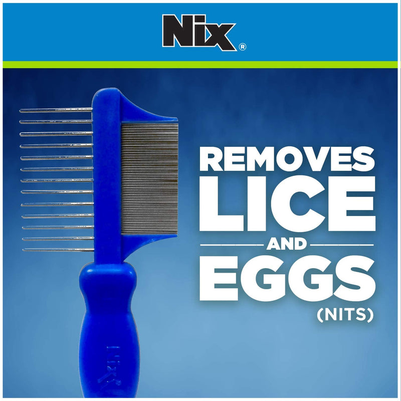 Nix Premium 2-Sided Metal Lice Removal Comb Family Pack - NewNest Australia