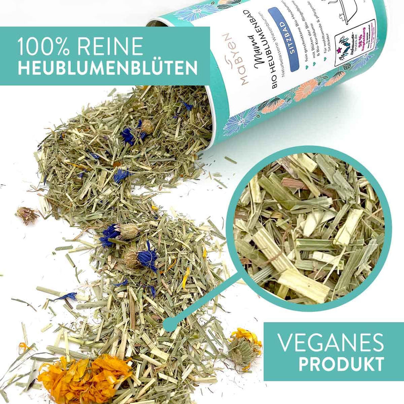 Mabyen Hay Flowers Seated Bath, Pregnancy Hay Flower Bath, Bath Additive Pregnancy, Natural Birth Preparation As A Steam Bath Or Seated Bath, Relaxes Pelvic Floor And Lowers Risk Of Perineal Tear - NewNest Australia