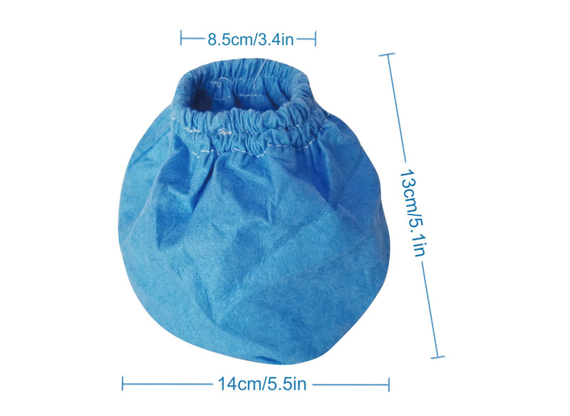 Smilefil VRC2 Cloth Filter Replacements for Vacmaster 1.5 to 3.2 Gallon Wet/Dry Vacuums, 6 Pack - NewNest Australia