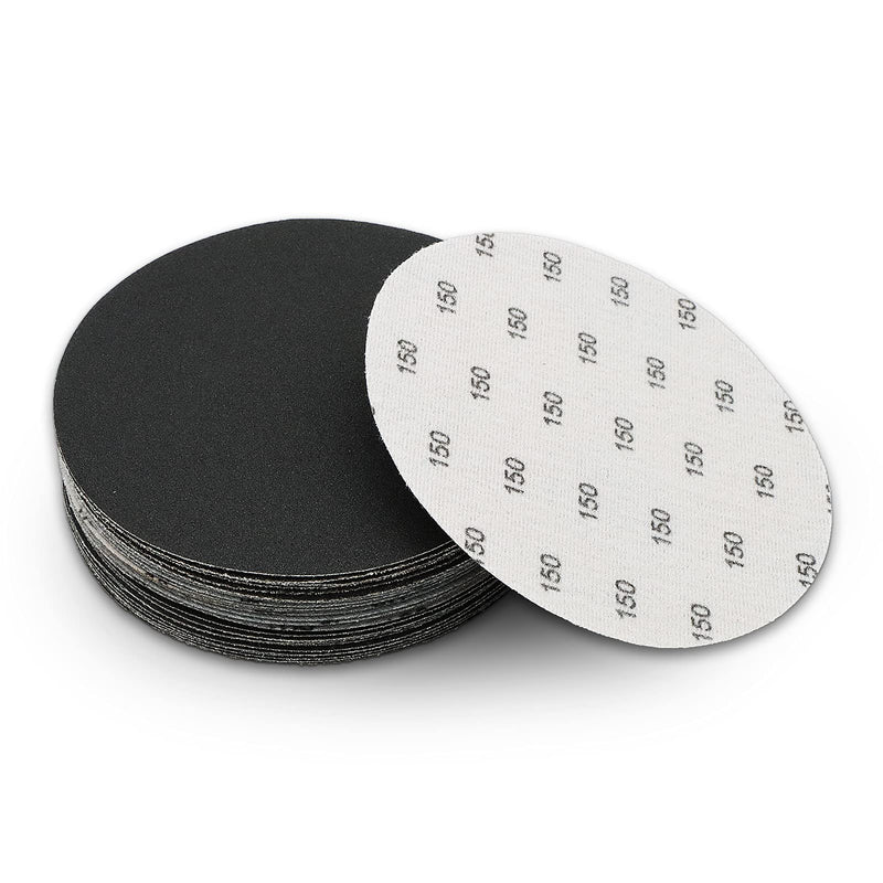 VIBRATITE 6 Inch Sanding Discs-30 Packs Hook & Loop Wet Dry Sandpaper 150 Grit Random Orbital Sander for Automotive Wood Metal Plastic Sanding Polishing - NewNest Australia