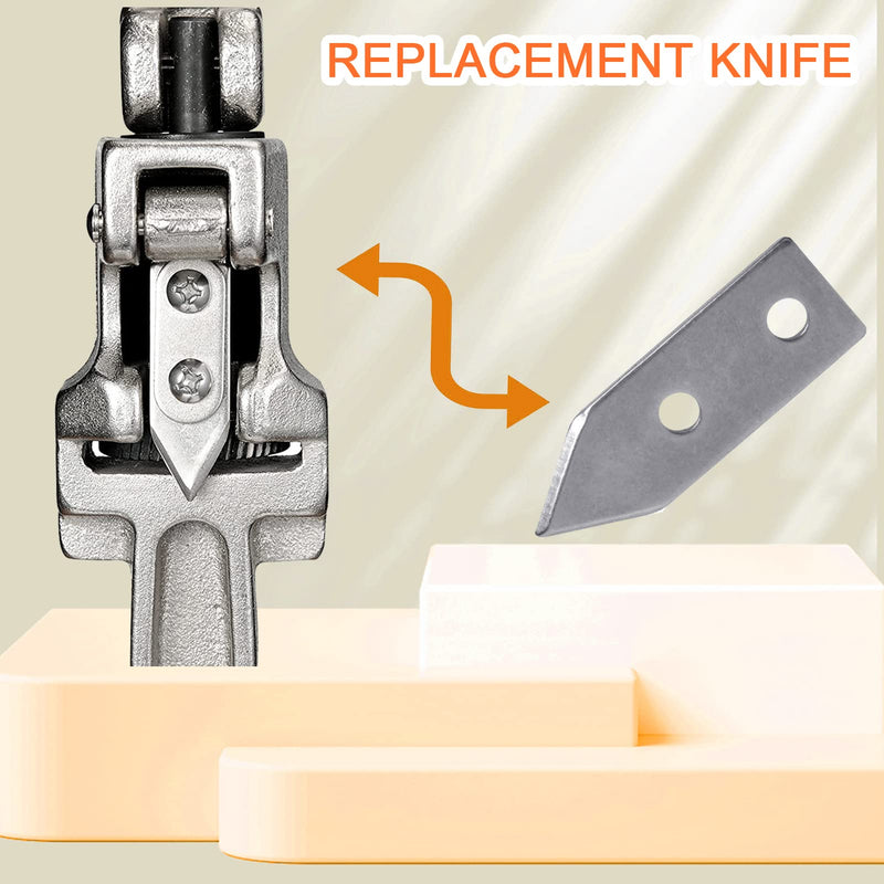 Commercial Can Opener Replacement Parts - Knife/Blade & Gear Compatible with Manual Can Opener, Easy to replace 1 Black - NewNest Australia