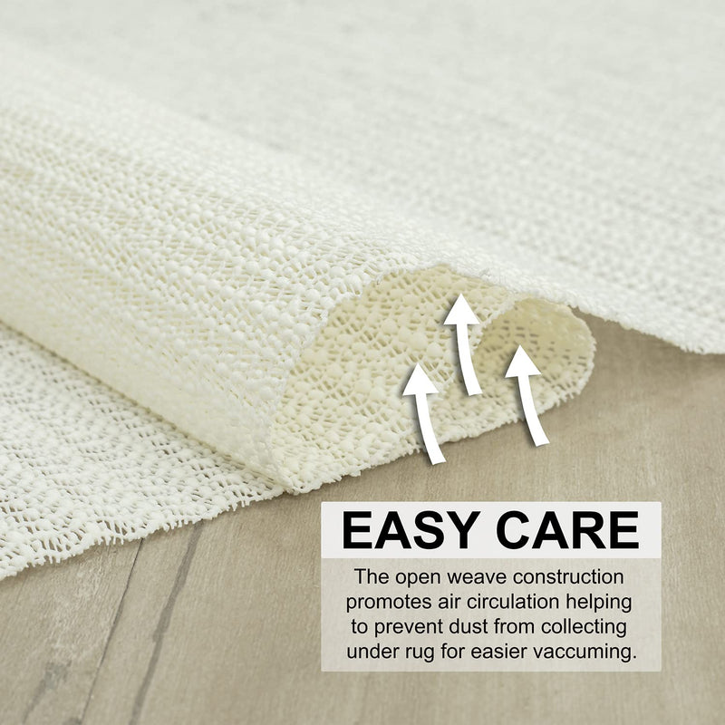 Mohawk Home Grip Lock Rug Gripper White 1' 6" x 2' 6" Rug Pad 1' 6" x 2' 6" - NewNest Australia