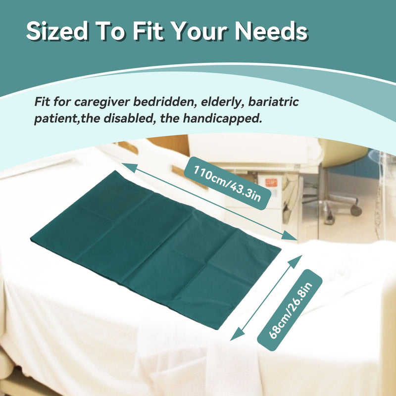 Patients with Sliding Sheet, Reusable Patient with Patients Covering Patient with Positioning Caregivers for Bedridden Elderly, 110 x 68 cm - NewNest Australia
