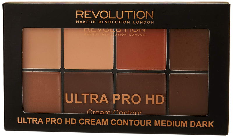 Revolution Contour Palette Ultra Pro HD Cream Medium Dark - NewNest Australia