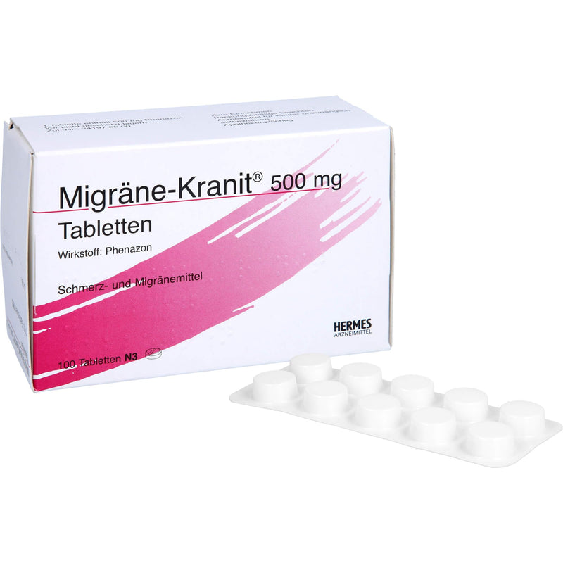 MIGRAINE KRANIT 500 mg tablets 100 pcs - NewNest Australia