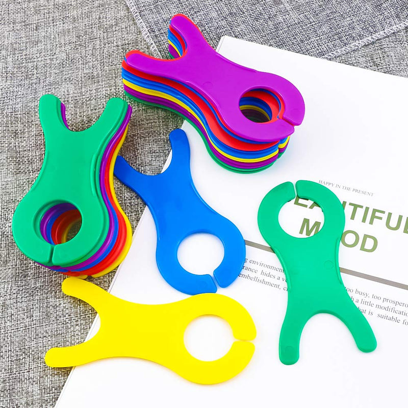 butterfunny 40 Pieces Large Yarn Bobbins Spool Thread Knitting Sewing Crochet Weave Winder Tool Cross Stitch Bobbin Organizer Thread Holder (5 Colors) - NewNest Australia