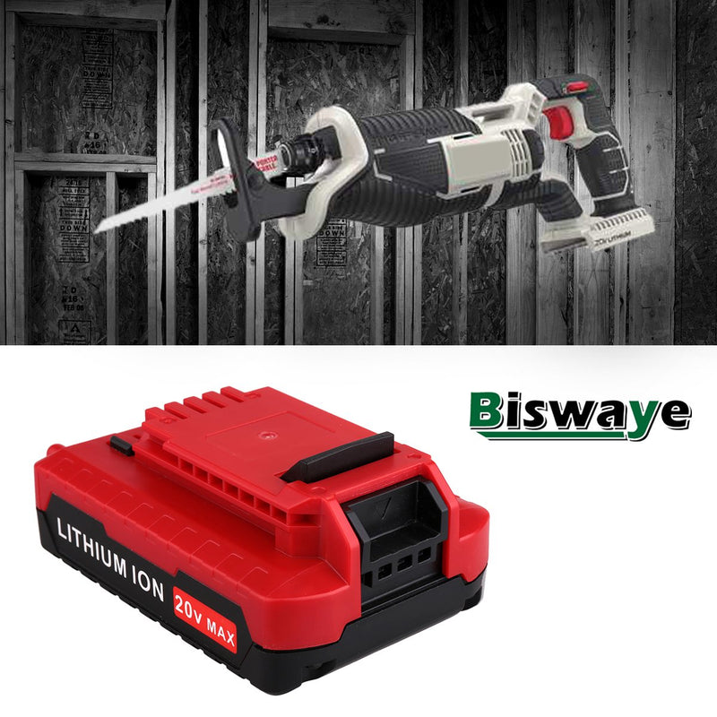 Biswaye 20V MAX Lithium Ion Battery Replacement for 20V Porter Cable Battery PCC685L PCC680L PCC682L PCC685LP Cordless Power Tools - NewNest Australia