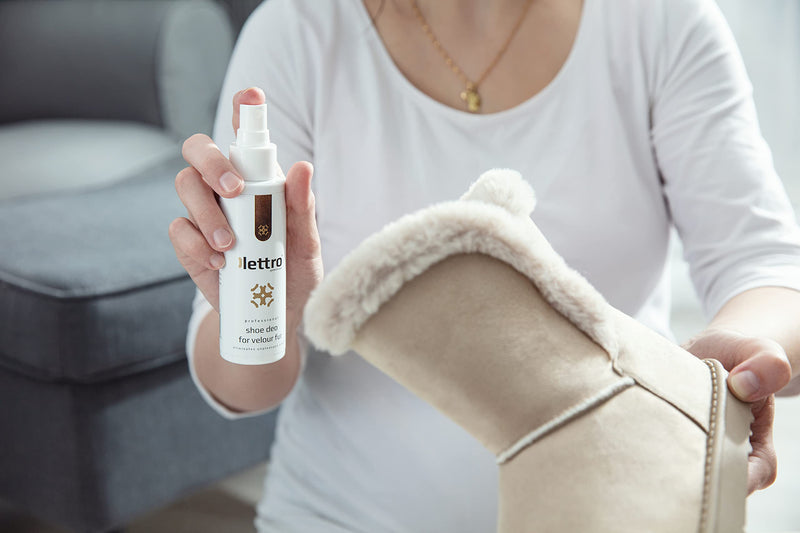 Lettro Shoe Deodorant Spray (100Ml) | Eliminates Odors In Shoes And Boots | Deodorant For Freshly Scented Shoes | Odor Neutraliser | Perfect For Suede, Sheepskin And Nubuck, Transparent - NewNest Australia