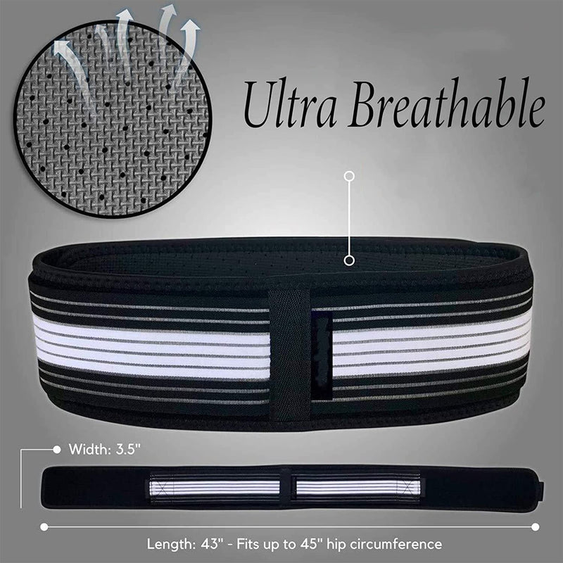 Belt Healthy Belt-Eliminate back pain the healthy way, Breathable Lower Back Support Belt for Women and Men, Pelvic, Lumbar - Anti-Slip Adjustable Support Straps (1pc) - NewNest Australia