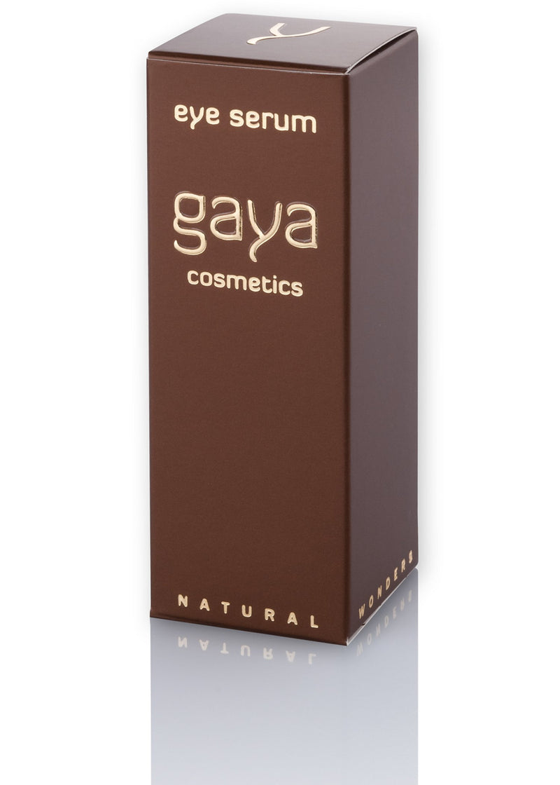 Gaya Cosmetics Vegan Eye Serum - Professional Anti Ageing Formula for Reducing Wrinkles, Fine Lines, Puffiness & Dark Circles - NewNest Australia