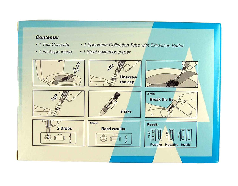 ALLTEST® Stomach Health Test Ulcer Screen/H Pylori ANTIGEN - Stomach Ulcer - Stool Home Testing Kit Pack ~ Screen Yourself for Active H Pylori Infection - NewNest Australia