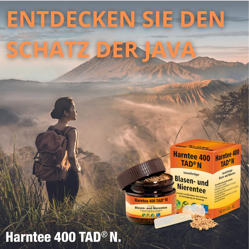Urinary tea 400 TAD N Bladder and kidney tea for flushing out bladder infections, urinary tract infections and kidney semolina, 300 ml - NewNest Australia