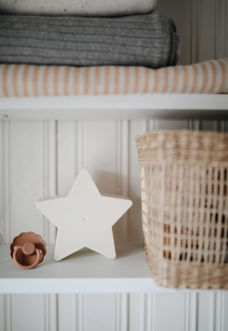 Mushie Nesting Star Stackable Pieces | Develops Hand-Eye Coordination And Other Skills | Play Fun & Creativity For Babies & Children | Safe, High-Quality & Long-Lasting Initial Equipment - NewNest Australia