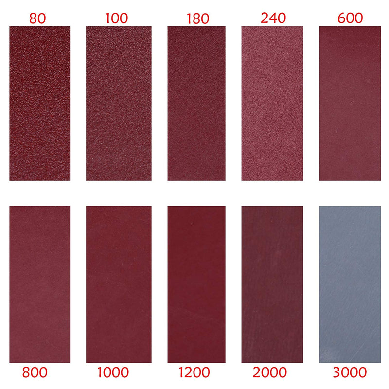 WCIC 100-Pack Disc Set 3 Inch No Hole Hooks Rotary Tool Sanding Discs, Aluminum Oxide Grit Sandpaper Pads 80/100/180/240/600/800/1000/1200/ 2000/3000 Grit for Grinder Tool - NewNest Australia