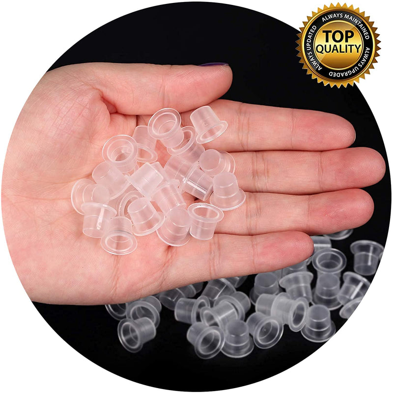 300pcs Tattoo Ink Caps with 2 Cups Holders - Moricher 100 Small 100 Medium 100 Large Tattoo Ink Cups +2 Cups Holders for Tattoo Ink Permanent Makeup Container Cap Tattoo Accessory # MIX 300pcs with Holder - NewNest Australia