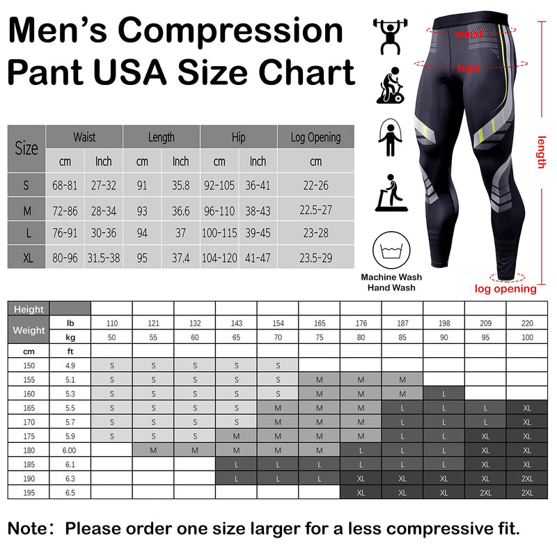 OEBLD Compression Pants Men UV Blocking Running Tights 1 or 2 Pack Gym Yoga Leggings for Athletic Workout Black+reddotpant X-Large - NewNest Australia