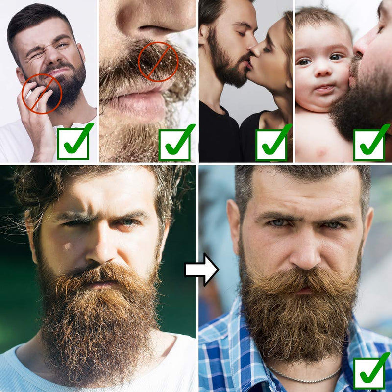 Premium Beard Balm | Sweet Bay Rum | The Best Beard Conditioner & Softener to Shape & Style your Beard, While Stopping Beard Itch & Flakes | Natural & Organic | Great for Hair Care & Growth - NewNest Australia