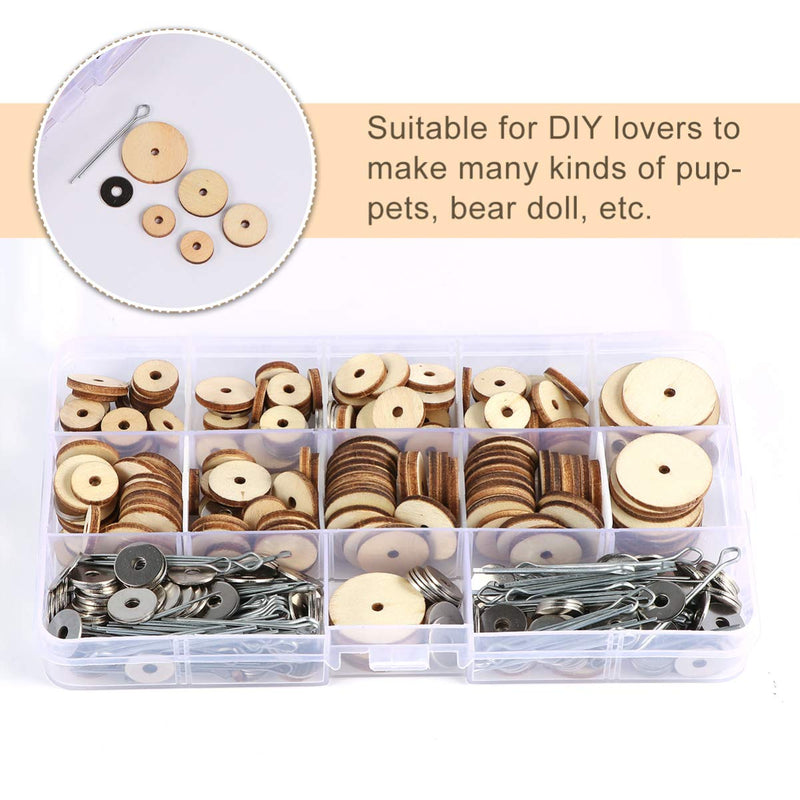 ARTIBETTER Doll Joints Doll Accessories for Teddy Bear Toys Doll Making Joints Doll DIY Material Scrapbook Crafts Doll Making Movable Joints - NewNest Australia
