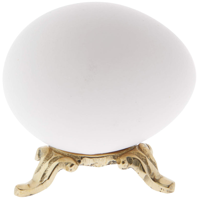 NewNest Australia - Bard's Brass Egg Stand/Holder, Princess Ann, 0.875" Diameter (Fits Hen Sized Eggs) 1 