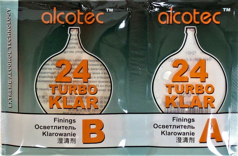 AlcoTec HUGBERT Turbo Clear 24h Clarifying Agent Fining Vodka Alcohol Liquor Wine Beer, 3 pieces 3 x 65g - NewNest Australia
