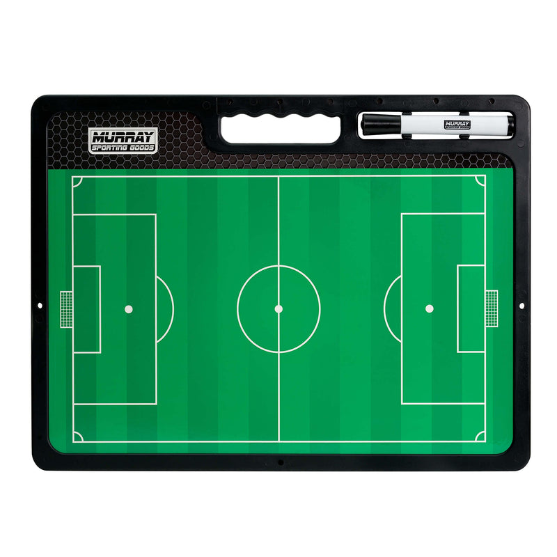 Murray Sporting Goods Premium Coaches Clipboard | Double-Sided Dry Erase Marker Board for Basketball, Baseball, Soccer, Football, Hockey (Marker Included) - NewNest Australia
