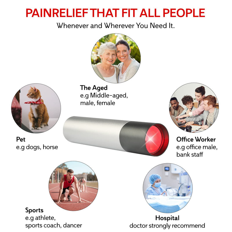 Hand-Held Red Light Therapy Device For Pain Relief, Infrared Therapy, Portable Infrared Therapy Lamp For Pain Relief Of Body Joints And Blood Circulation, Muscle Relaxation - NewNest Australia