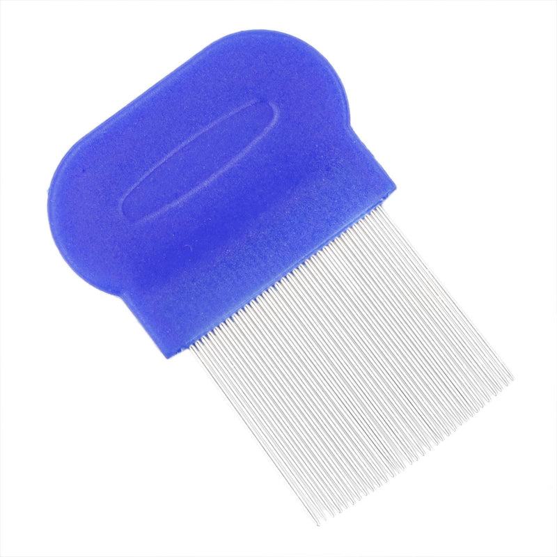 Pack Of 2 Lice Comb, Metal Teeth Lice Comb, Double-Sided Teeth For Grooming And Removing Dandruff Or Lice, Stainless Steel Teeth Comb And Double-Sided Tooth Comb, For Removing Lice - NewNest Australia