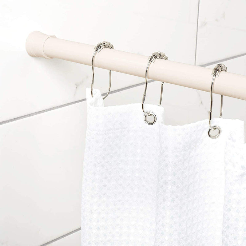 Zenna Home 608A Tension Shower Curtain Rod, 34.5 to 60-Inch, Bone - NewNest Australia