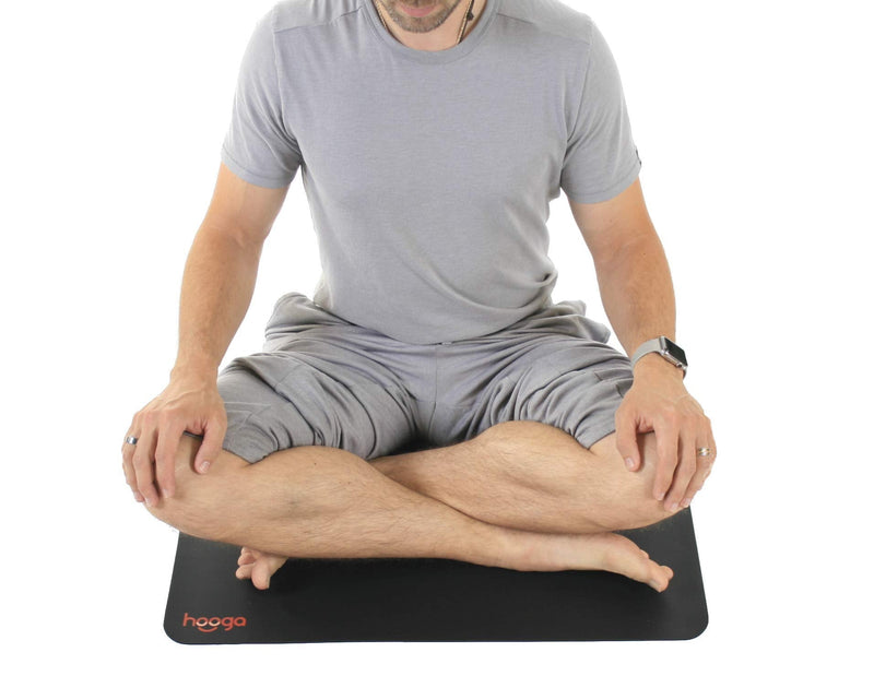 Hooga Grounding Mat for Improved Sleep, Reduced Anxiety, Pain and Inflammation, Headache Relief, Balance. Connect to Earth Indoors. Cord Included. EMF ESD Protection. Soft & Conductive. Home Use. 24"x16" - NewNest Australia
