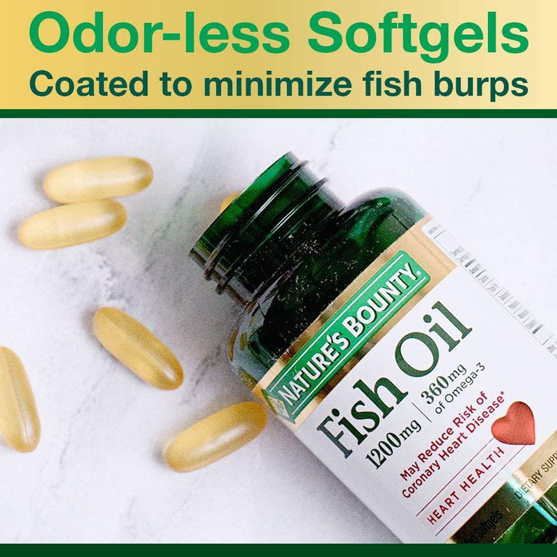 Omega-3, Supports Heart Health, 1200 Mg 200 Count - NewNest Australia
