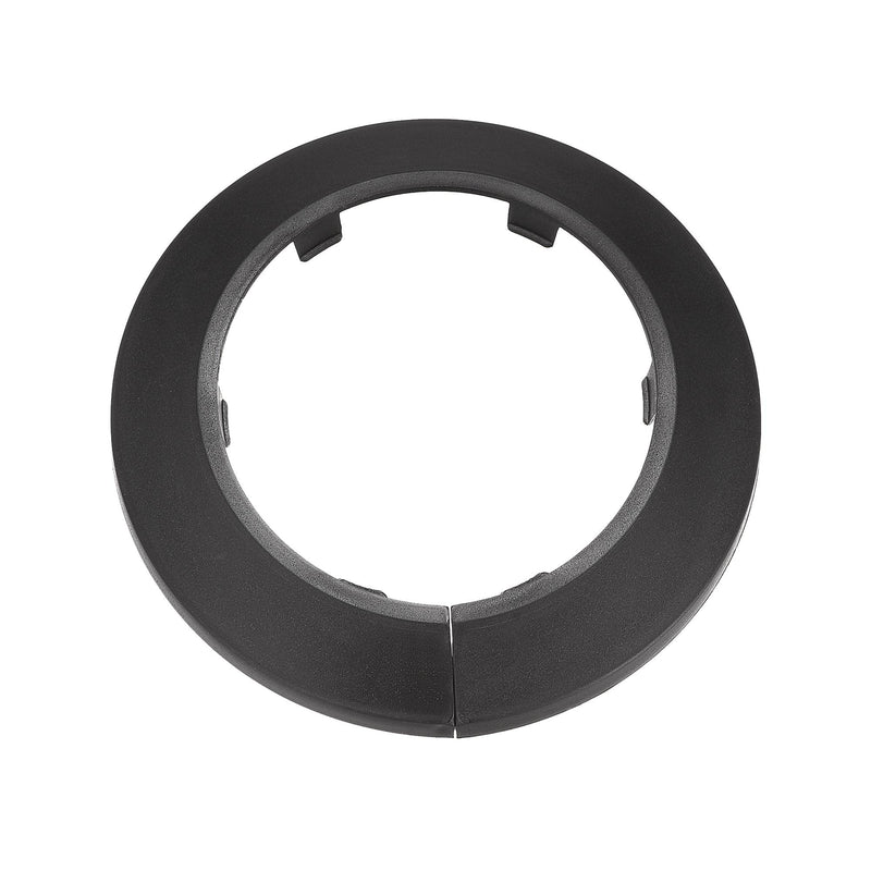 uxcell Pipe Cover Decoration, 75mm PP Plastic Radiator Escutcheon Water Pipe Drain Line Cover Black 10pcs - NewNest Australia