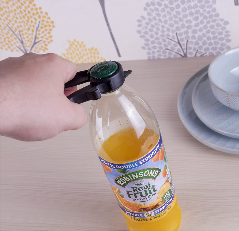 Aidapt Plastic Multi Opener - Designed for Users with Limited Dexterity, Arthritis, Weakened Grip or Wrist. Great Kitchen tool. No more broken Fingernails. Opens twist Bottle Caps and Tin Can Lids. - NewNest Australia