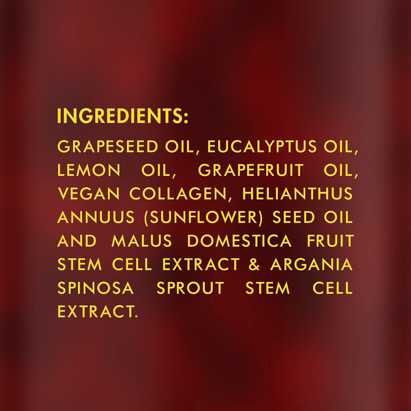 MAJESTIC PURE Cellulite Massage Oil - with Vegan Collagen & Stem Cells, Unique Blend of Massage Essential Oils - Anti Cellulite Oil Improves Skin Tightening and Firming, 8 fl oz 8 Fl Oz (Pack of 1) - NewNest Australia