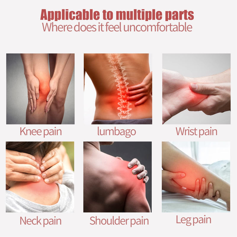 Knee Stickers 24 Pack Home Herbal Heating Moxibustion Ginger Pain Relief Knee Patch Heat Plaster - NewNest Australia