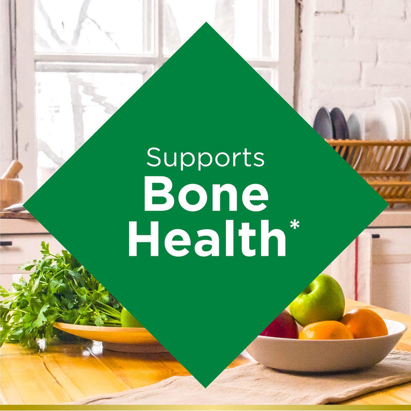 Calcium & Vitamin D by Nature's Bounty, Immnue Support & Bone Health, 500mg Calcium & 400IU D3, 300 Tablets - NewNest Australia