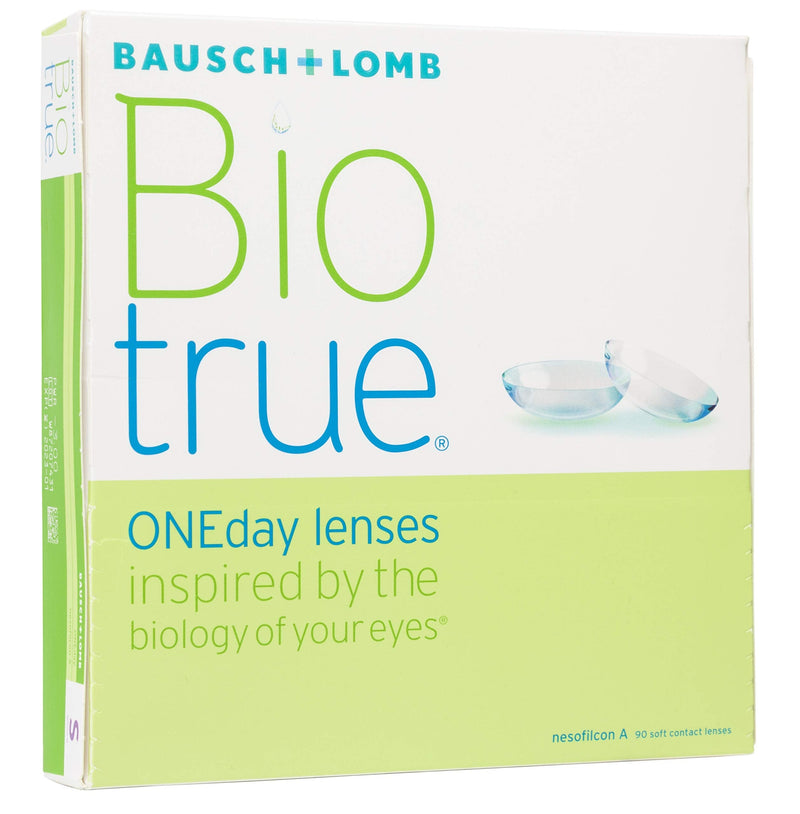 Bausch and Lomb Biotrue ONEday daily lenses, spherical contact lenses, soft, 90 pieces BC 8.6 mm / DIA 14.2 / -2.5 diopters 8.6 millimeters 14.2 millimeters - NewNest Australia