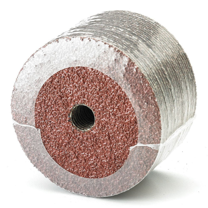 Mercer Industries 300024 24 Grit Aluminum Oxide Resin Fiber Discs (25 Pack), 4" x 5/8" - NewNest Australia